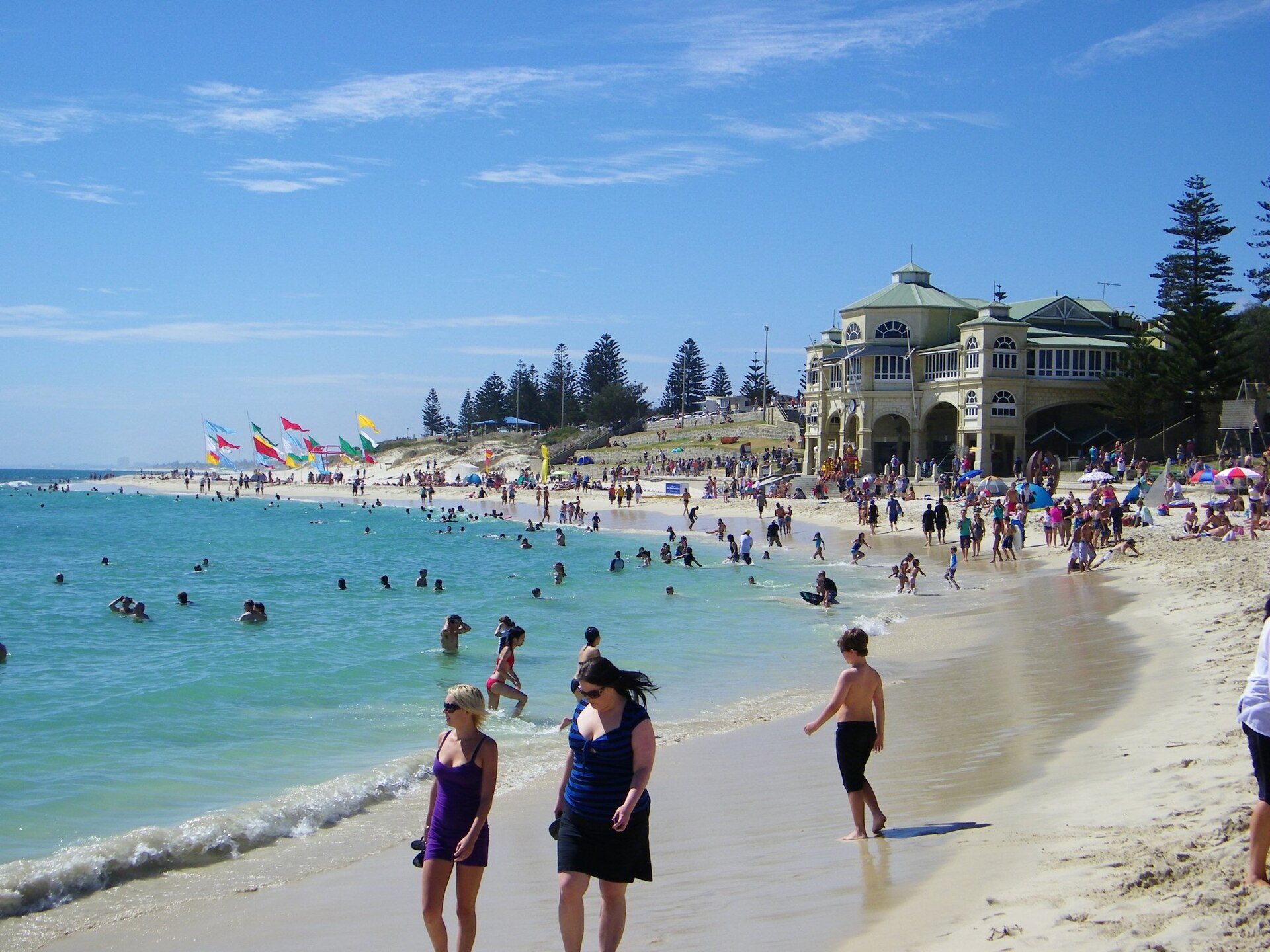 Cottesloe Beach in Perth, Western Australia